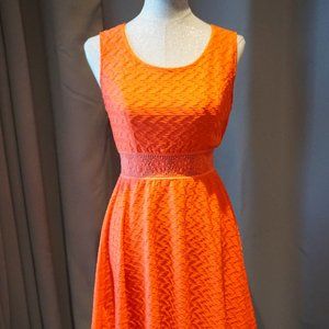 American Rag Cie Red Spring Dress Size Large